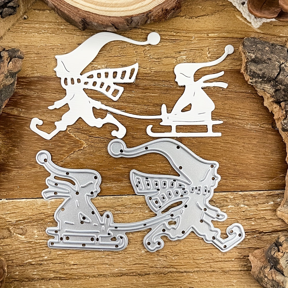 

Create Magical Christmas Memories With Winter Sled Elves Metal Cutting Dies!