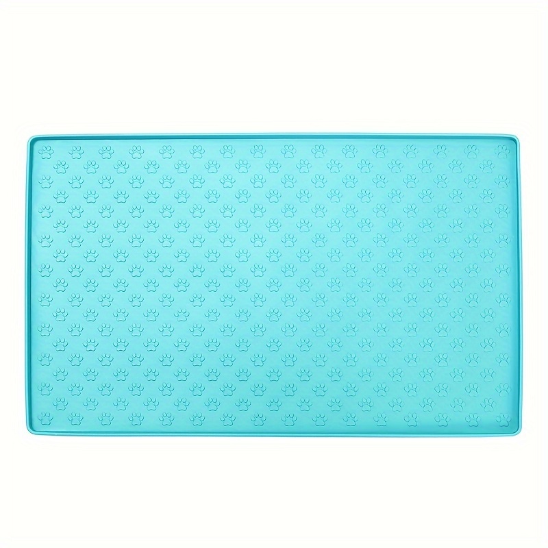 Non slip Waterproof Pet Food Mat Easy To Clean Absorbent - Temu