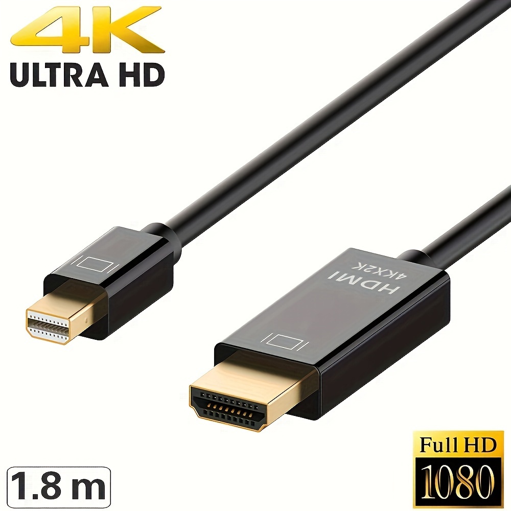 SVD Pro Display port HDMI mâle/mâle (1,8 m) - Câble DisplayPort