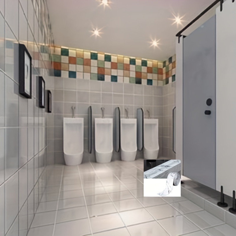 Waterproof Marble Pattern Tape Anti Mildew Caulk Strip