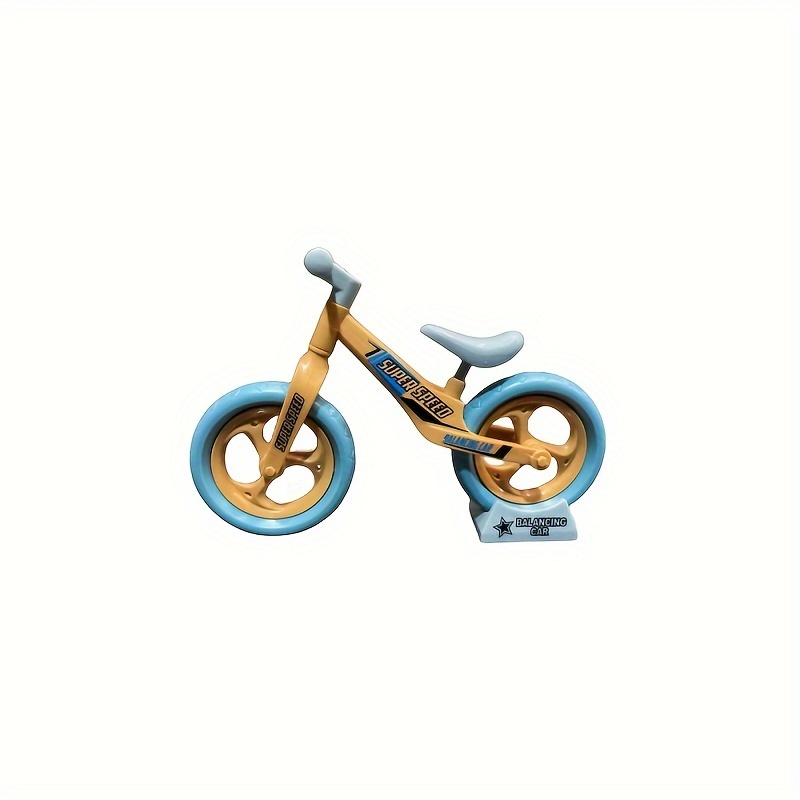 Creative Cartoon Building Blocks Motorcycle Model Toy
