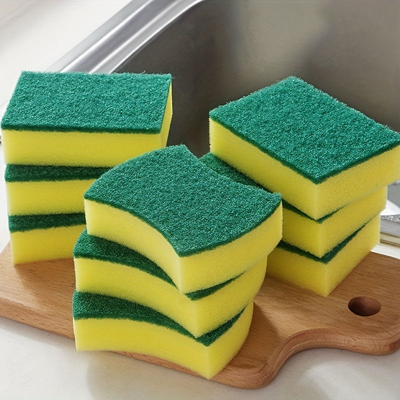 Dishwashing Sponge, Kitchen Cleaning Sponges, Scrubbing Sponges,  Non-scratch Scrub Sponges, Sponges For Cleaning Kitchen Bathroom,  Non-scratch Cleaning Sponges, Cleaning Sponge Brush, Kitchen Tools - Temu
