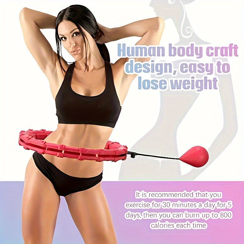 Detachable 24 Sections Fitness Hoop for Weight Loss