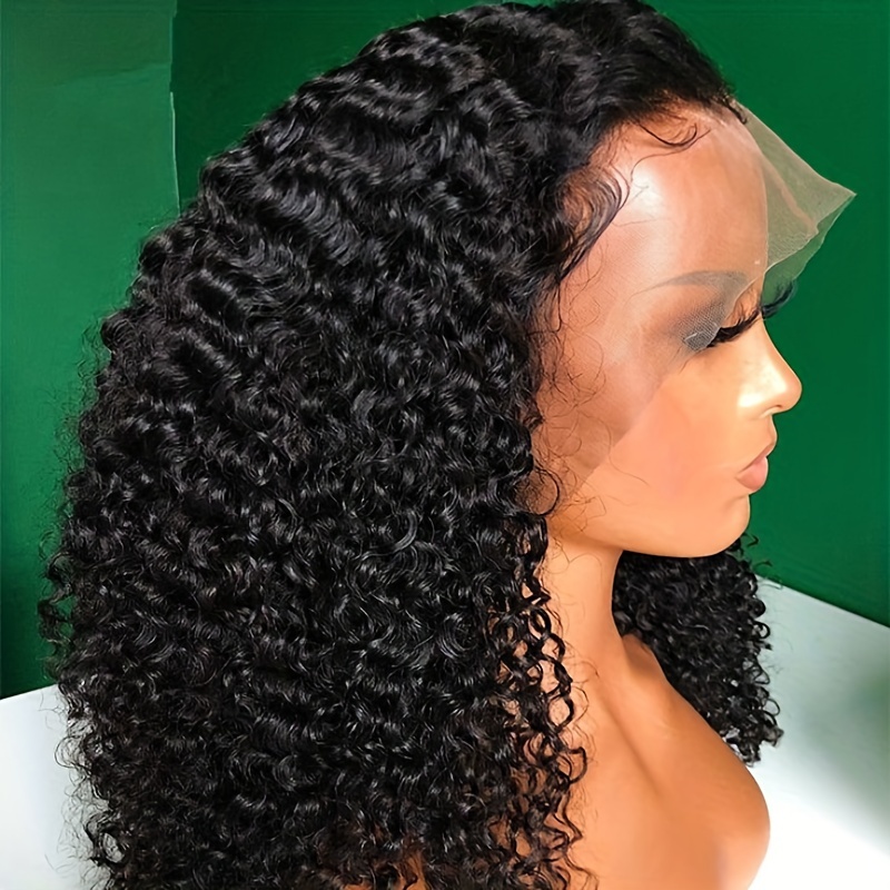 Kinky Curly 13 4 1 Lace Front Human Hair Wigs T Part Lace Temu