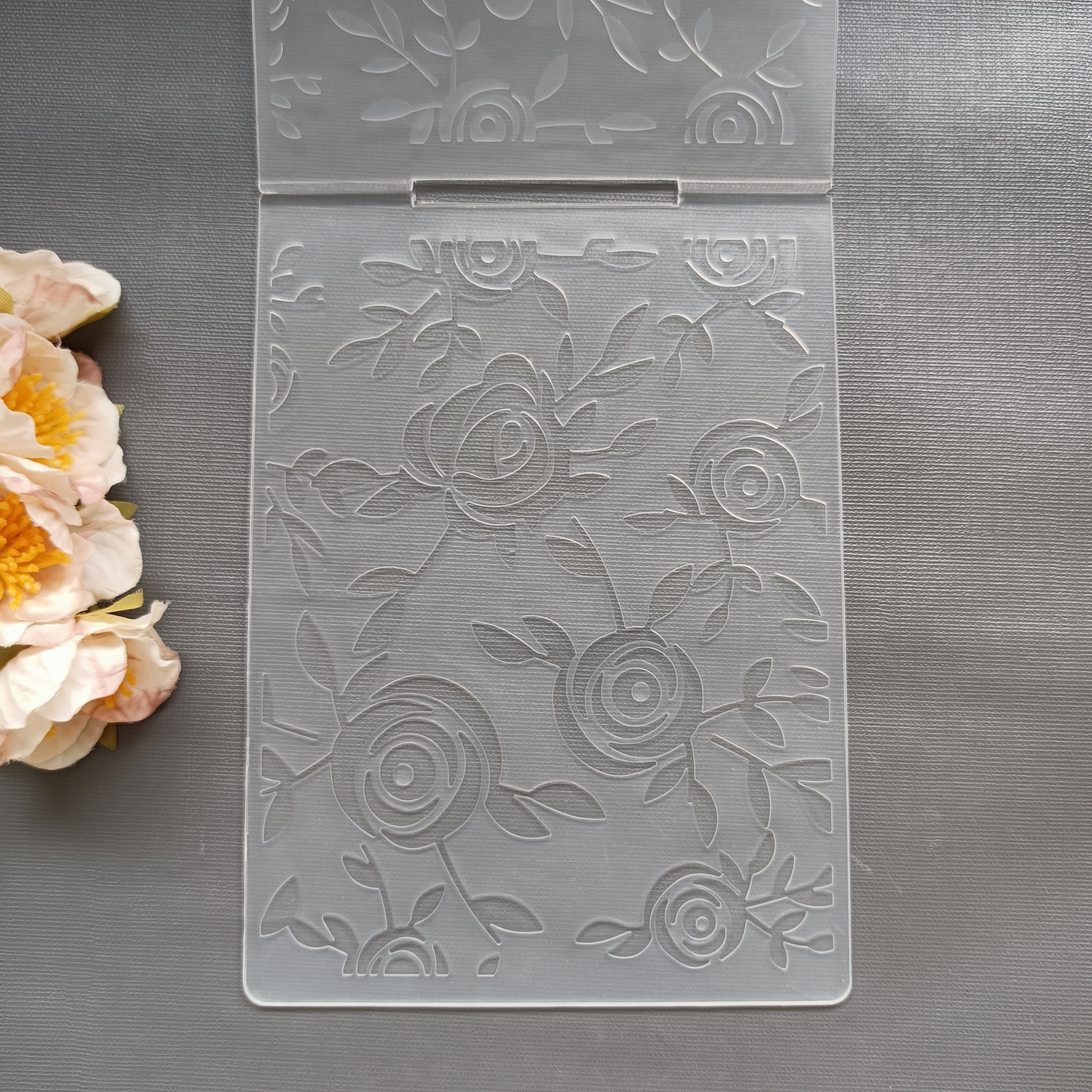 Rose Embossing Folders For Card Making Photo Album Diy - Temu