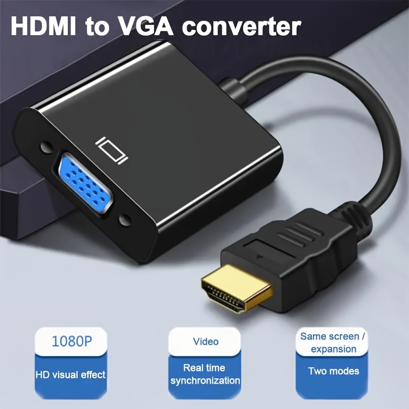 Adaptador Convertidor Dvi Macho 24 + 1 a HDMI Hembra