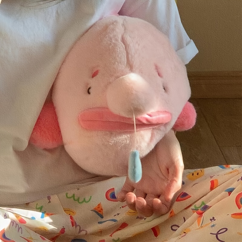 Blobfish Plush Pillow Cute Ugly Fish Blobfish Stuffed Animal