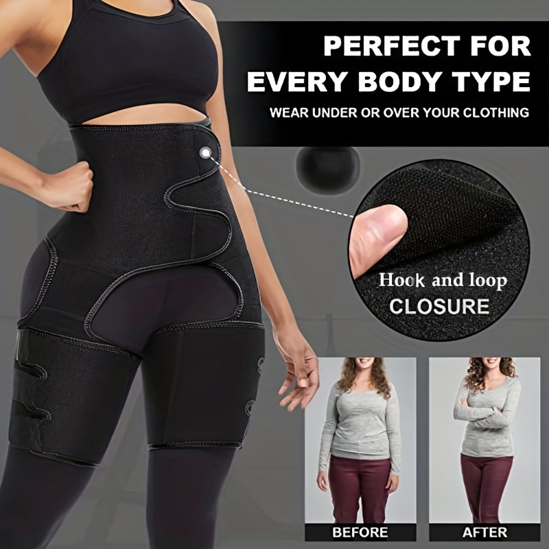 YWYJOSOF Waist Trainer for Women, 3 in 1 Waist Thigh Trimmer and Weight  Loss for Workout