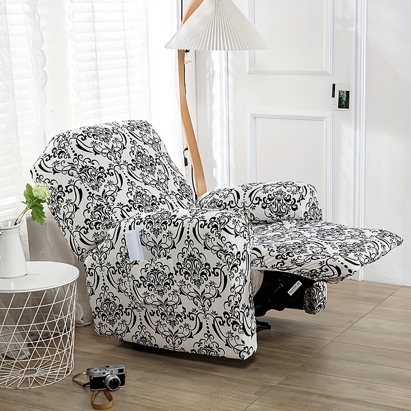 Comprar Funda de sofá reclinable con estampado Floral, fundas elásticas de  LICRA para sillón, fundas elásticas extraíbles para sillas de niño perezoso  para sala de estar