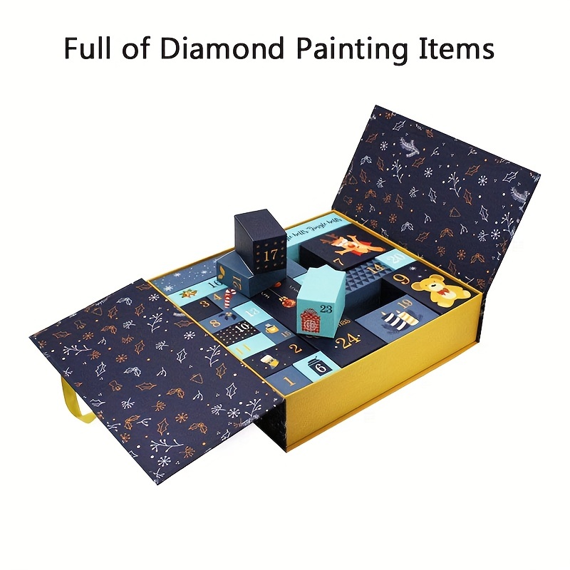 Diamond Painting Advent Calendar 2024 Countdown To Christmas - Temu