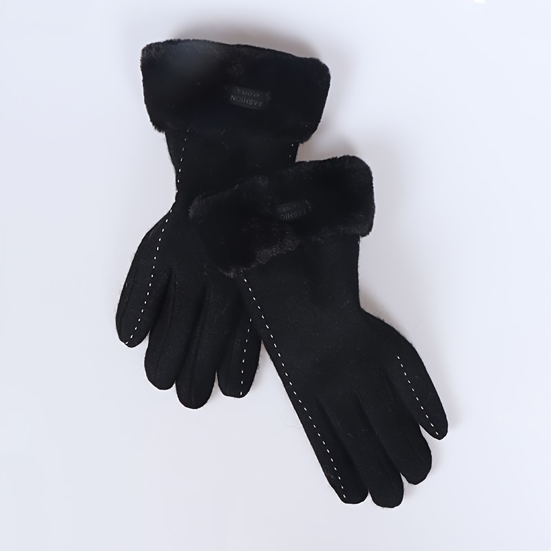 Guantes Esquí Invierno Mujer Calentadores Gruesos Prueba - Temu