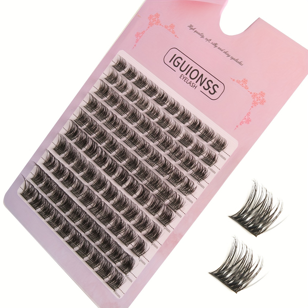 

Lash Clusters Diy Eyelash Extensions 100 Clusters Lashes Mix 8-16mm 10 Styles C D Curling Individual Lashes