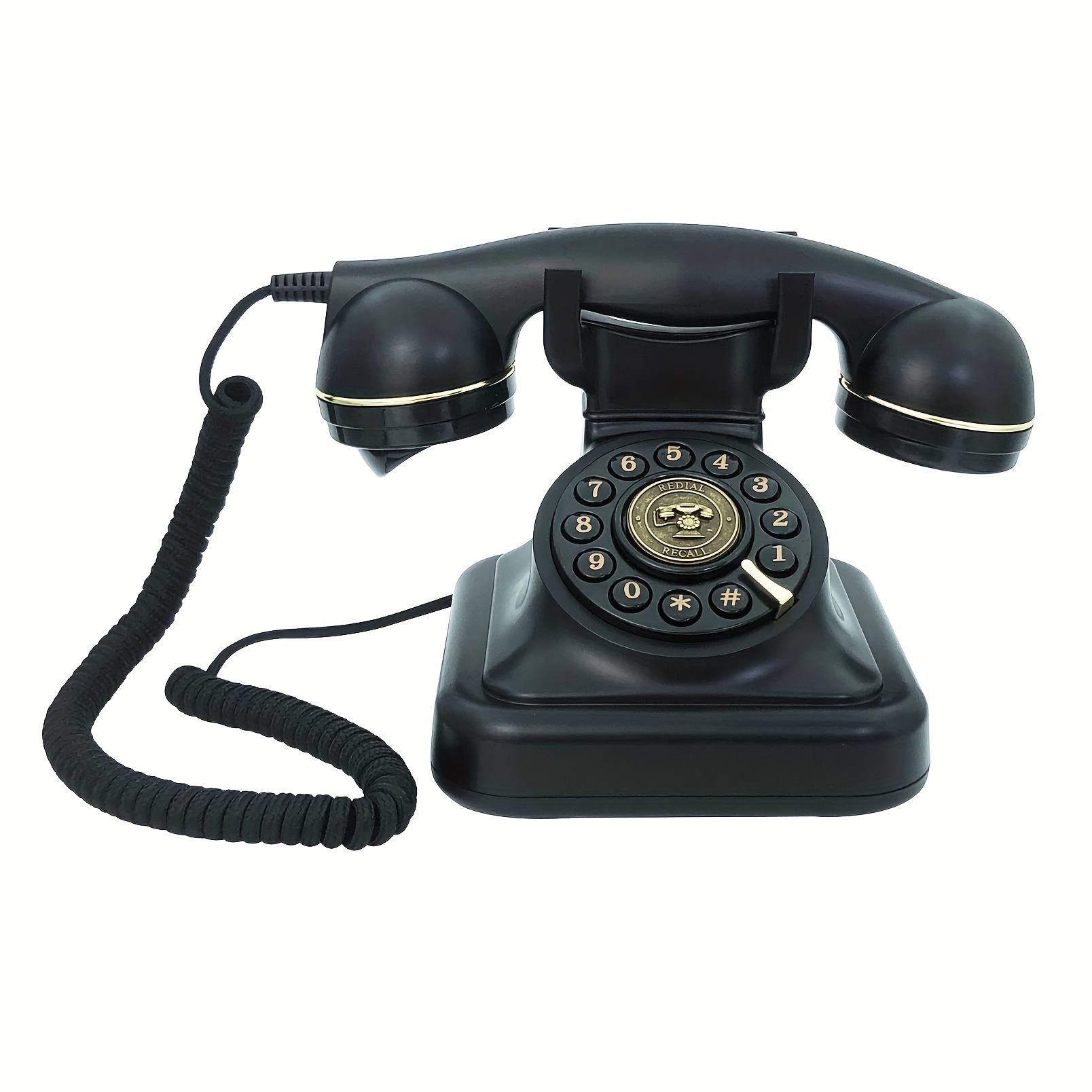 TelPal Teléfonos fijos para oficina en casa, hotel, escuela, con cable, de  una sola línea, teléfono básico de escritorio pesado para personas mayores