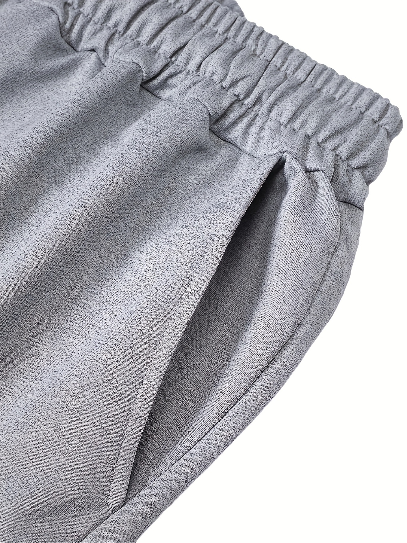 Star V Print Men's Drawstring Sweatpants Casual Comfy Jogger Pants