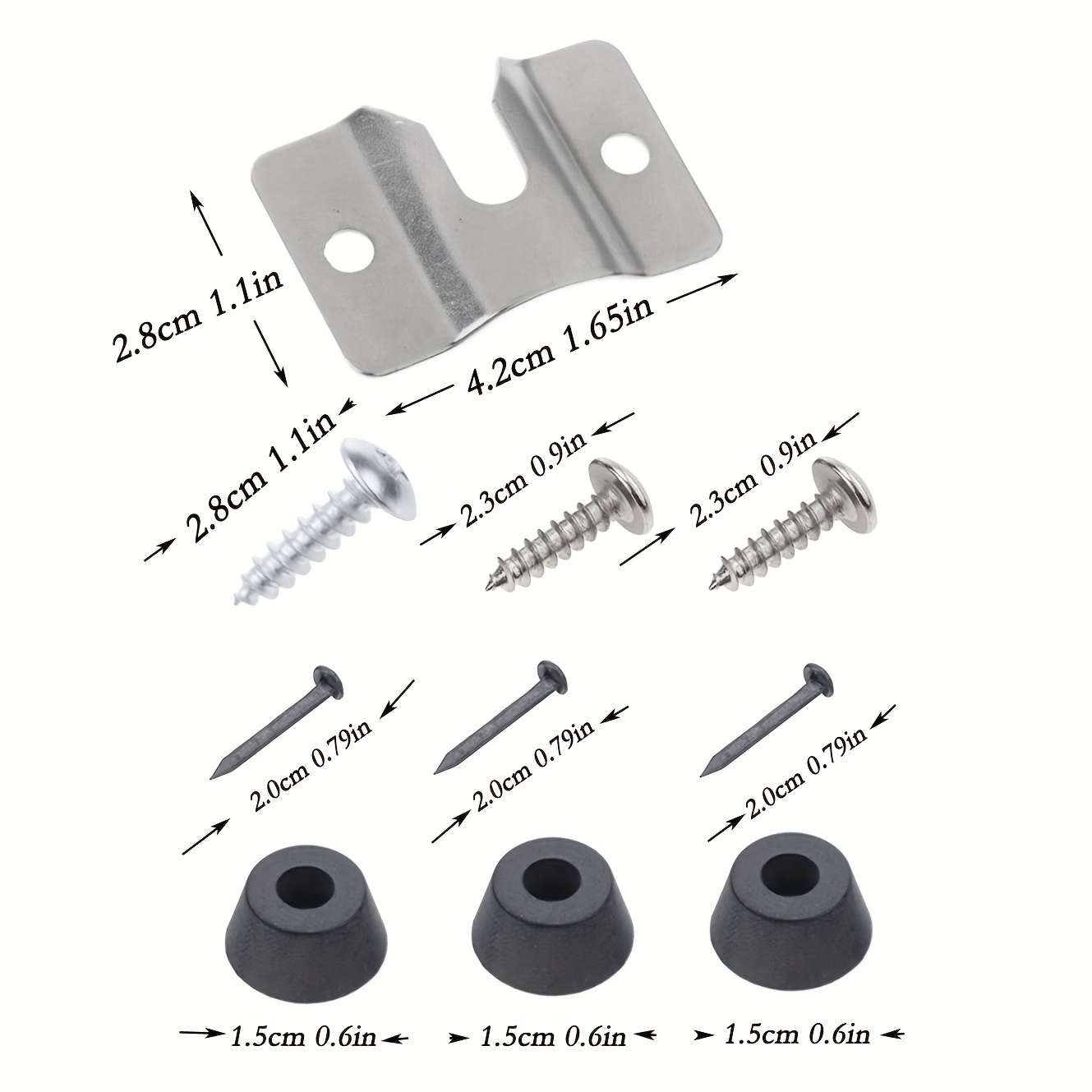 Dartboard Mounting Bracket Kit Wall Hanging Portable Set
