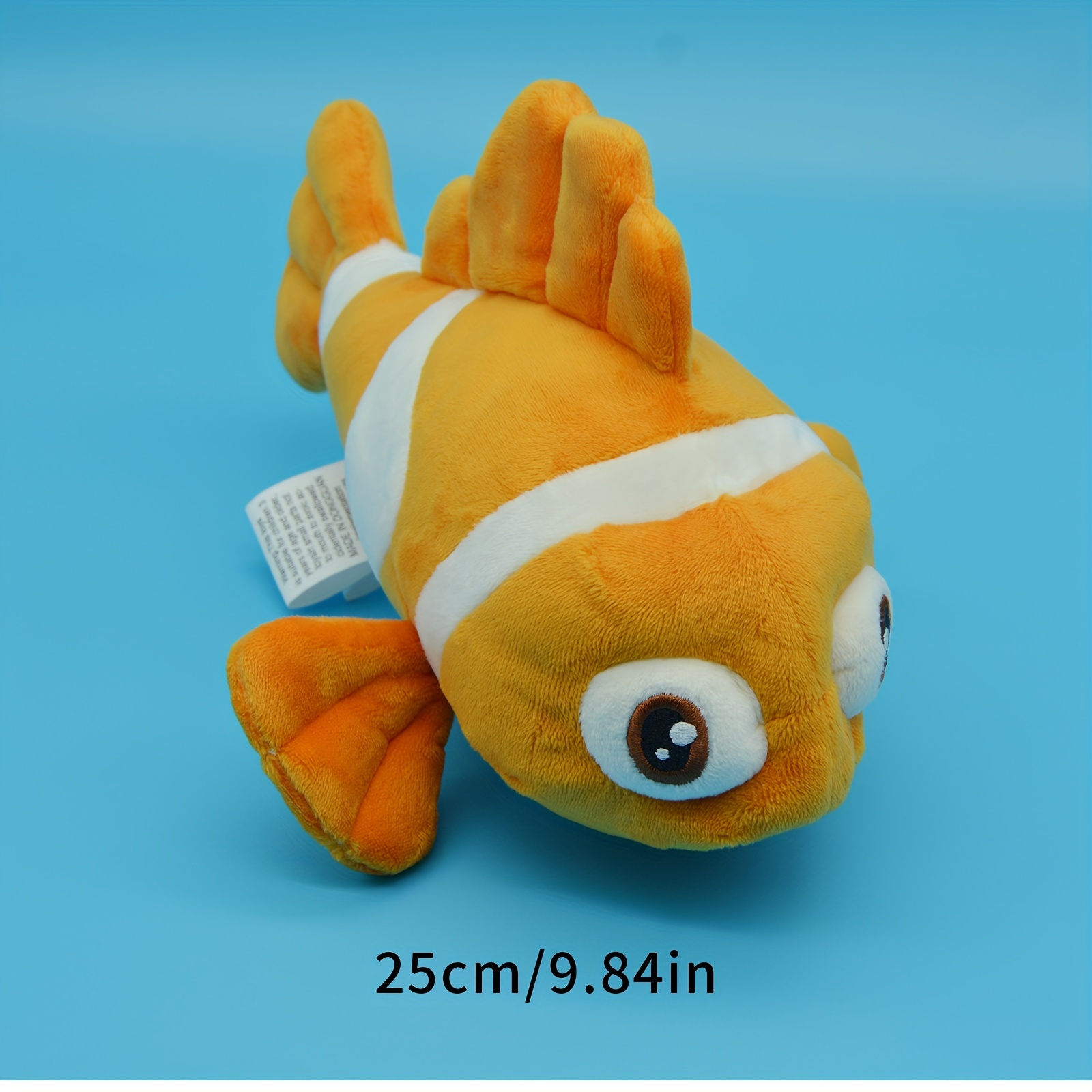 Plush Stuffed Animal Clownfish Marine Life Birthday Gift for Kids Dookilive 50 * 32 cm / Orange