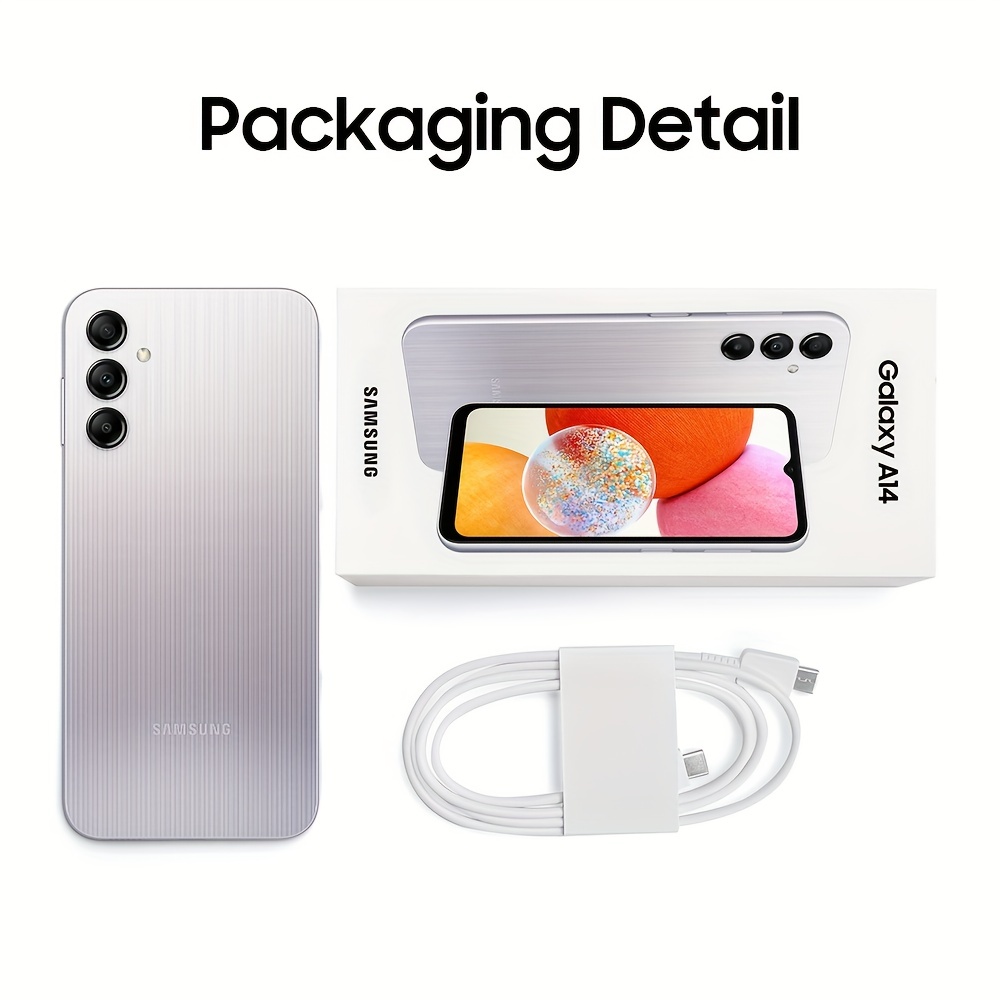  SAMSUNG Galaxy A14 4G LTE (128GB + 4GB) Unlocked