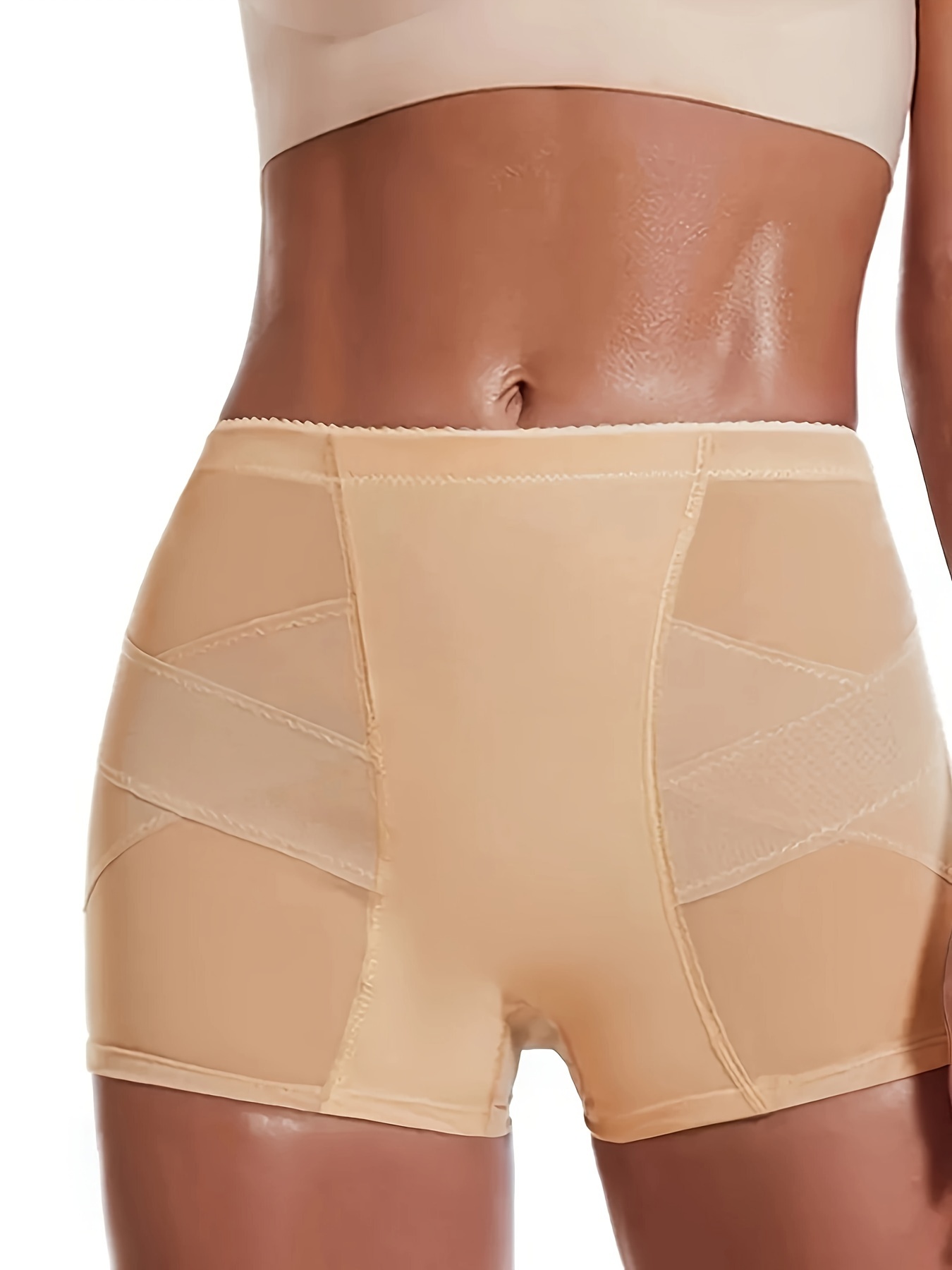 POP CLOSETS Women Shapewear Butt Lifter Body Shaper Panties High Waist Hip Padded  Enhancer Booty Lifter Tummy Control Panty (Beige, S) at  Women's  Clothing store