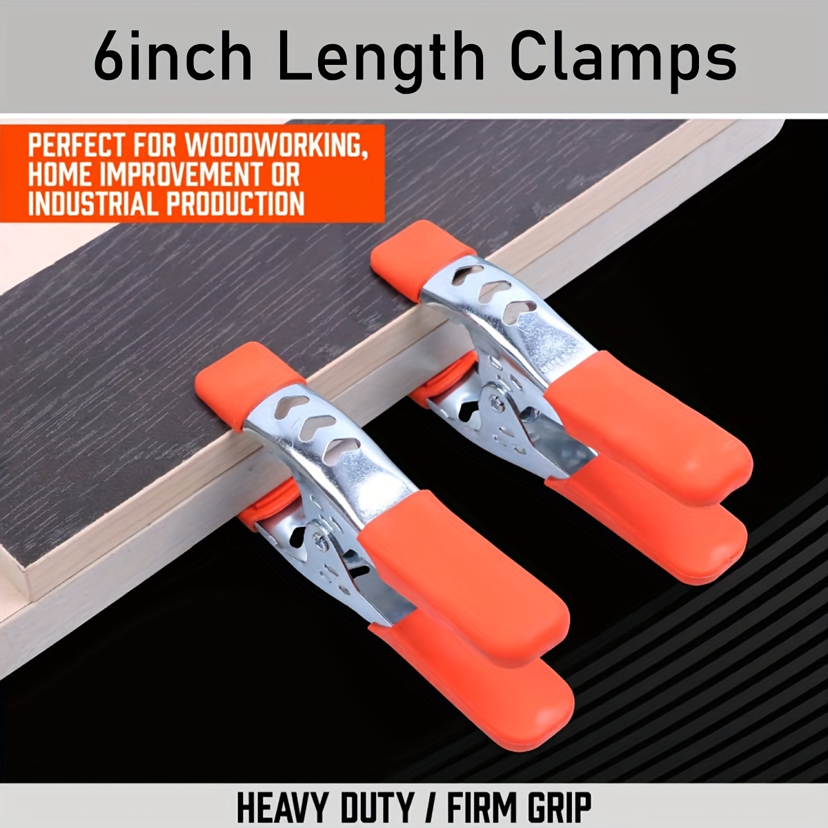 Spring Clamp Large Wood Clamps Heavy Duty Spring Metal - Temu