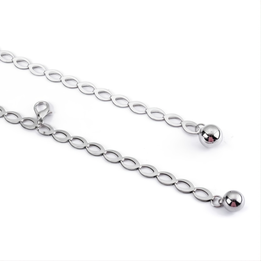 Metal Chain Belt Decoration Thin Waist Chain For Women