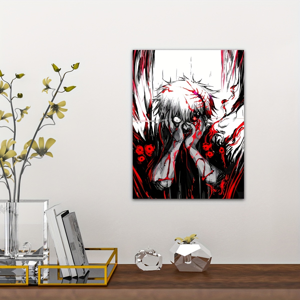 Anime Manga Abstract Wall Art Canvas Painting Posters And - Temu