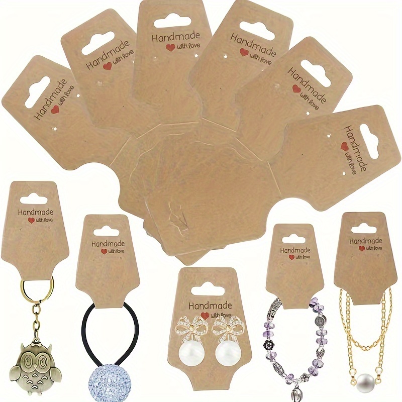 Bracelet Display Cards Sturdy Necklace Holder Cards Self - Temu