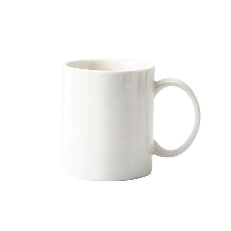 1pc White Black Mug Tea Cup Simple Water Cup Coffee - Temu