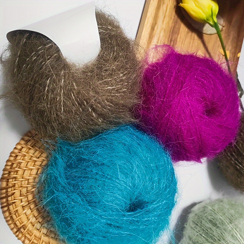 Wool 48.00% Alpaca 32.00% Nylon 20.00% Yarn Soft Fine Yarn - Temu