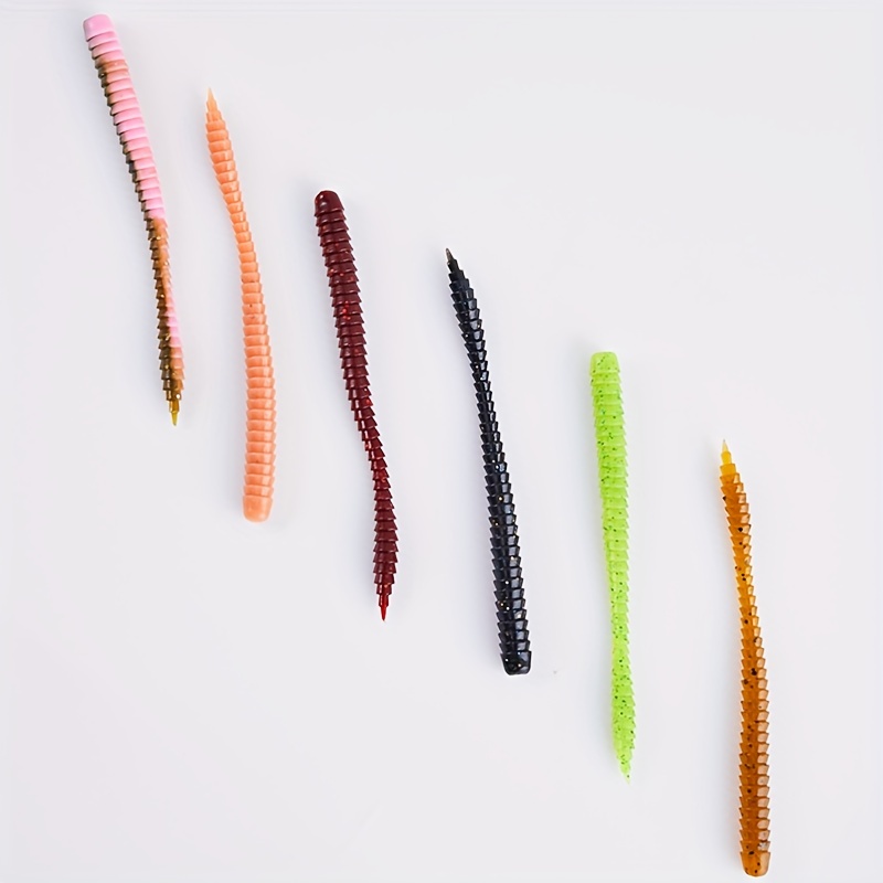 Colorful Elastic Artificial Fishing Lure Bionic Soft Thread - Temu