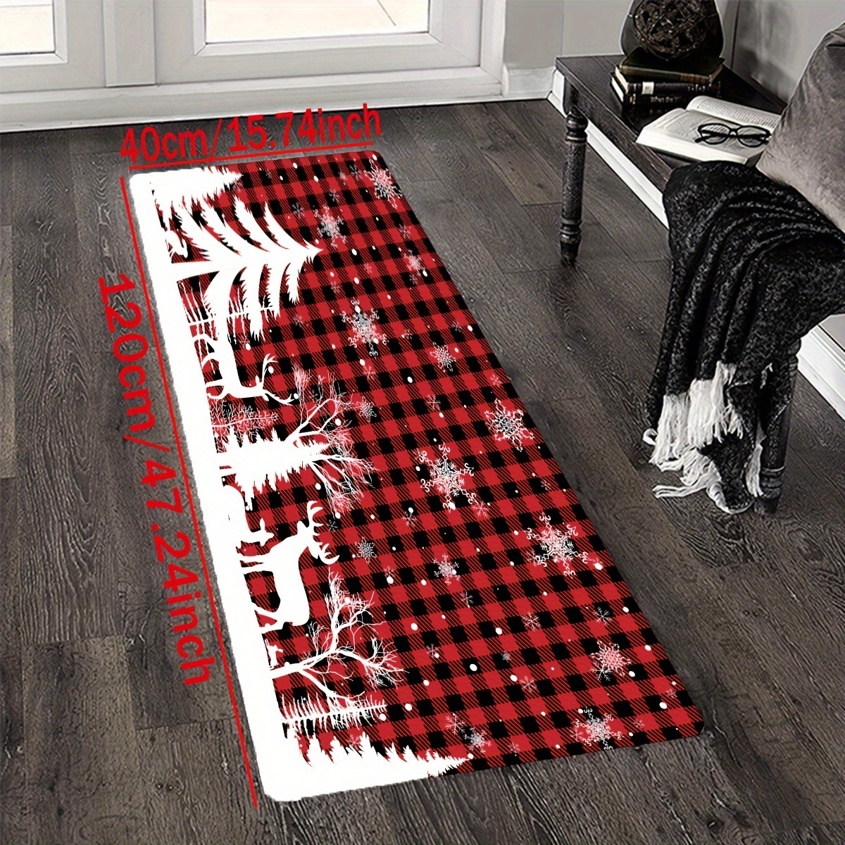 Kitchen Floor Mat Anti-slip Carpet Washable Long Kitchen Rug Mat