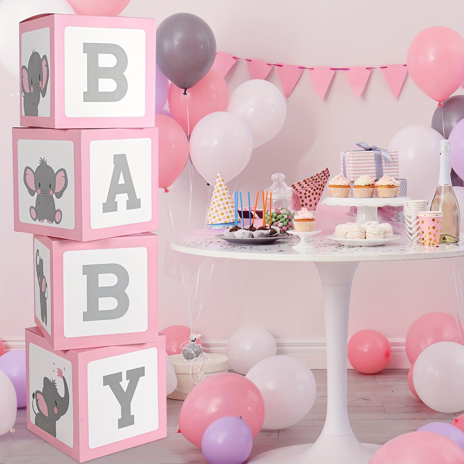 Elephant Balloons For Baby Shower - Temu