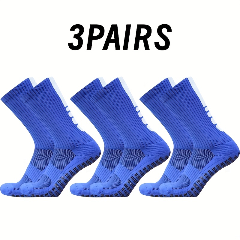 Calcetines Irfora 3 pares de calcetines de fútbol antideslizantes para  hombres y mujeres, calcetines Irfora Calcetines