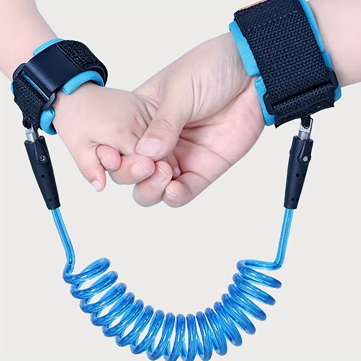 baby safety blue 1 5 meter 360 rotating traction rope for baby hanging out details 1