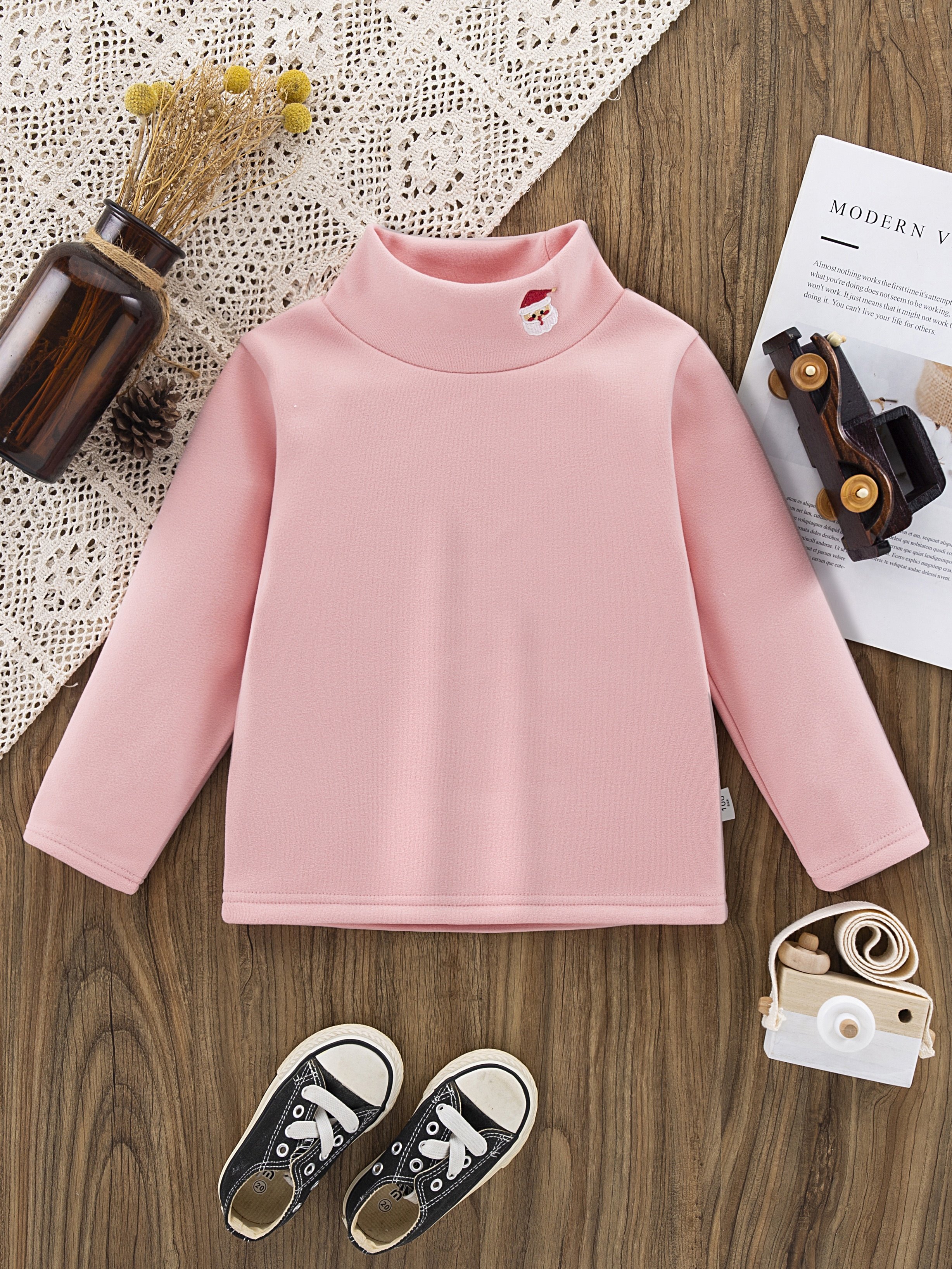 high neck t shirt for baby girl
