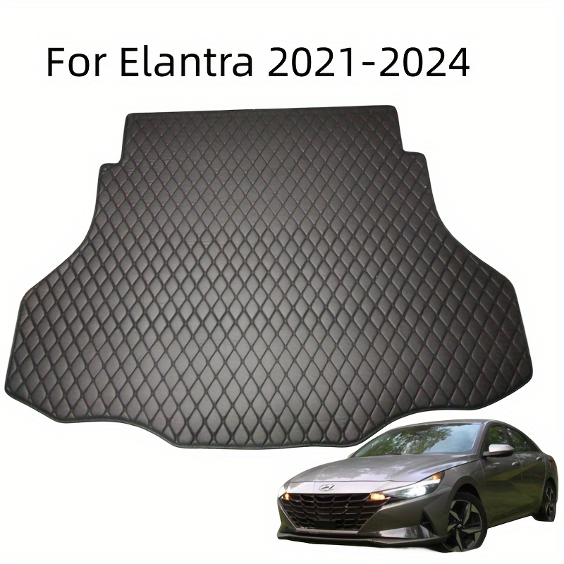 Für Hyundai Elantra CN7 2021 2022 Styling Kofferraum Matte Leder
