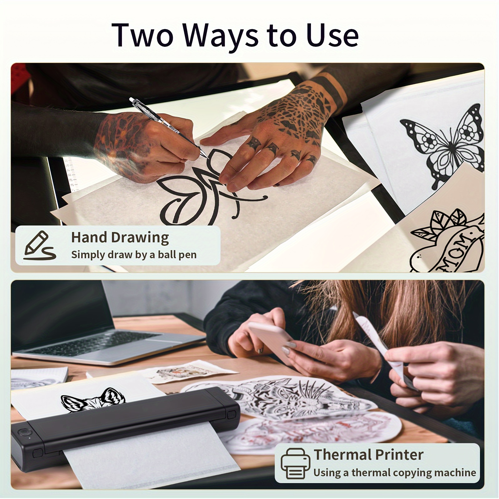 Tattoo Transfer Paper Transfer Paper For Tattooing 4 Layers - Temu