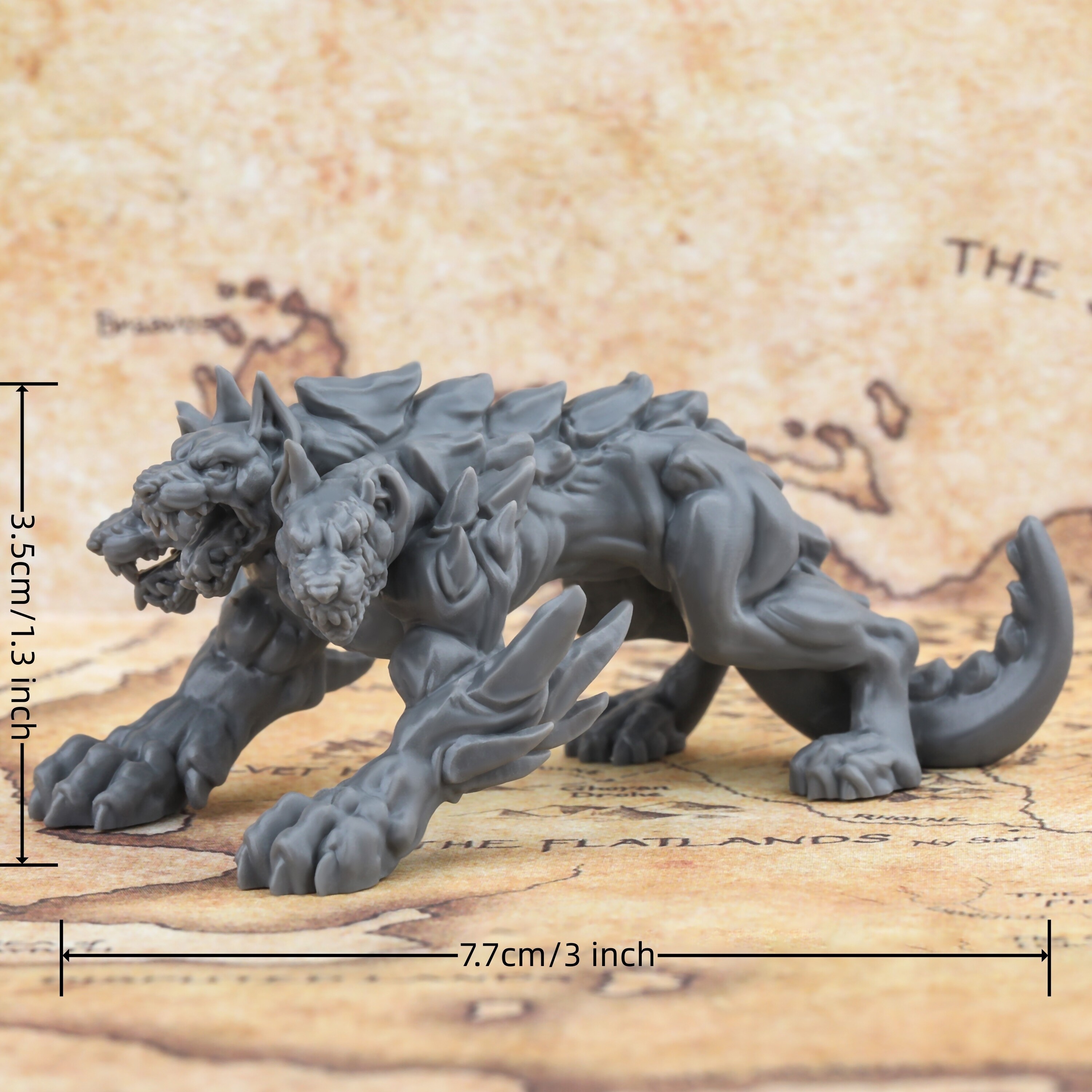 Werewolf Miniatura Miniaturas Monstruos Sin Pintar Regalos - Temu