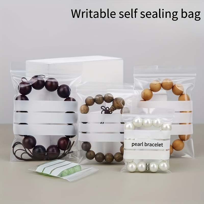 Transparent Self Sealing Adhesive Pouch Opp Bag Plastic Storage Bags With  Hang Hole For Jewelry Display Package, Casual And Convenient - Temu