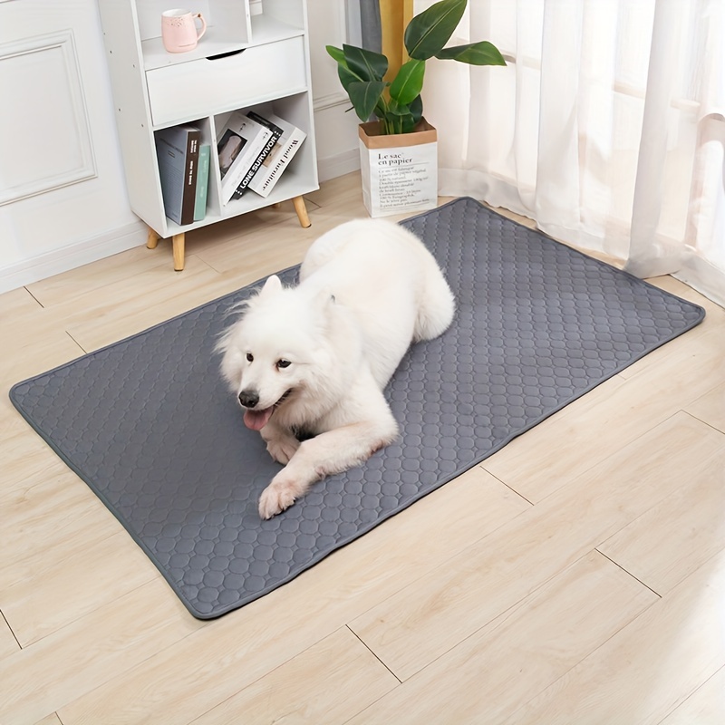 

Washable Dog Pee Pad, Reusable Dog Toilet Mat Highly Absorbent Quick Dry Dog Potty Training Mat Waterproof Dog Bed Mat Dog Crate Pad
