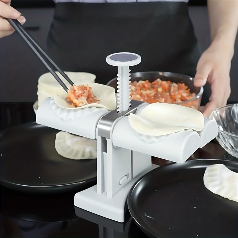 1pc Máquina para hacer empanadillas Prensa Moldes automáticos para hacer  empanadillas Herramienta de prensado automático DIY Molde para empanadas