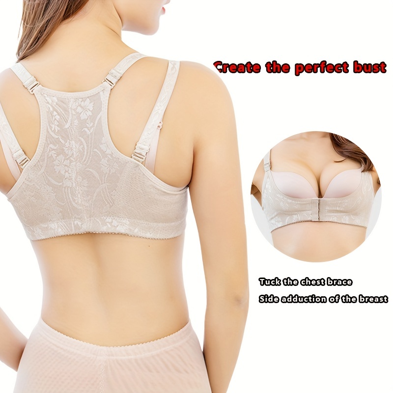 Post Surgery Bra Posture Breast Implant High Compression Bust Support  Shaper