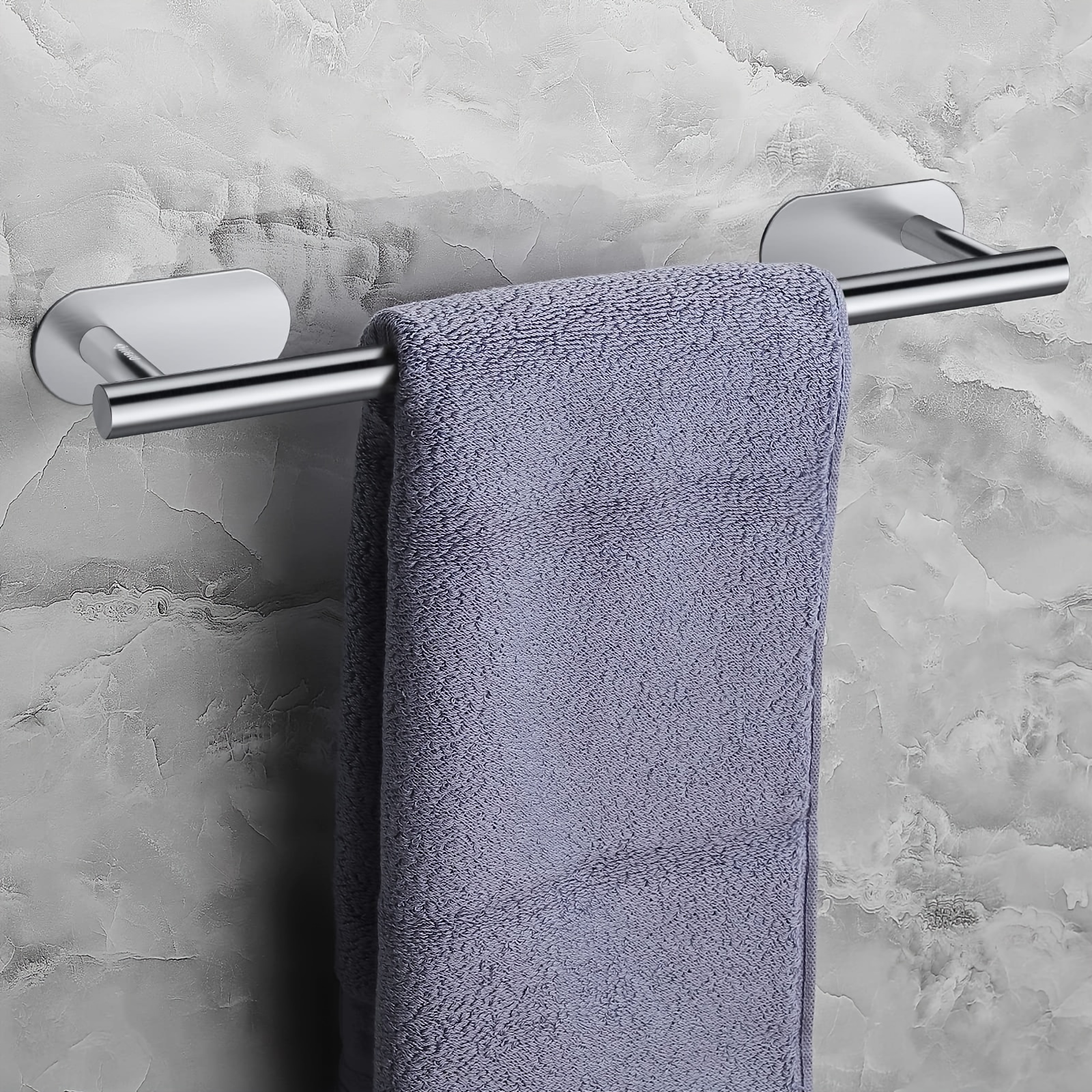 Towel Rack with No Drilling Self Adhesive Towel Holder Bathroom