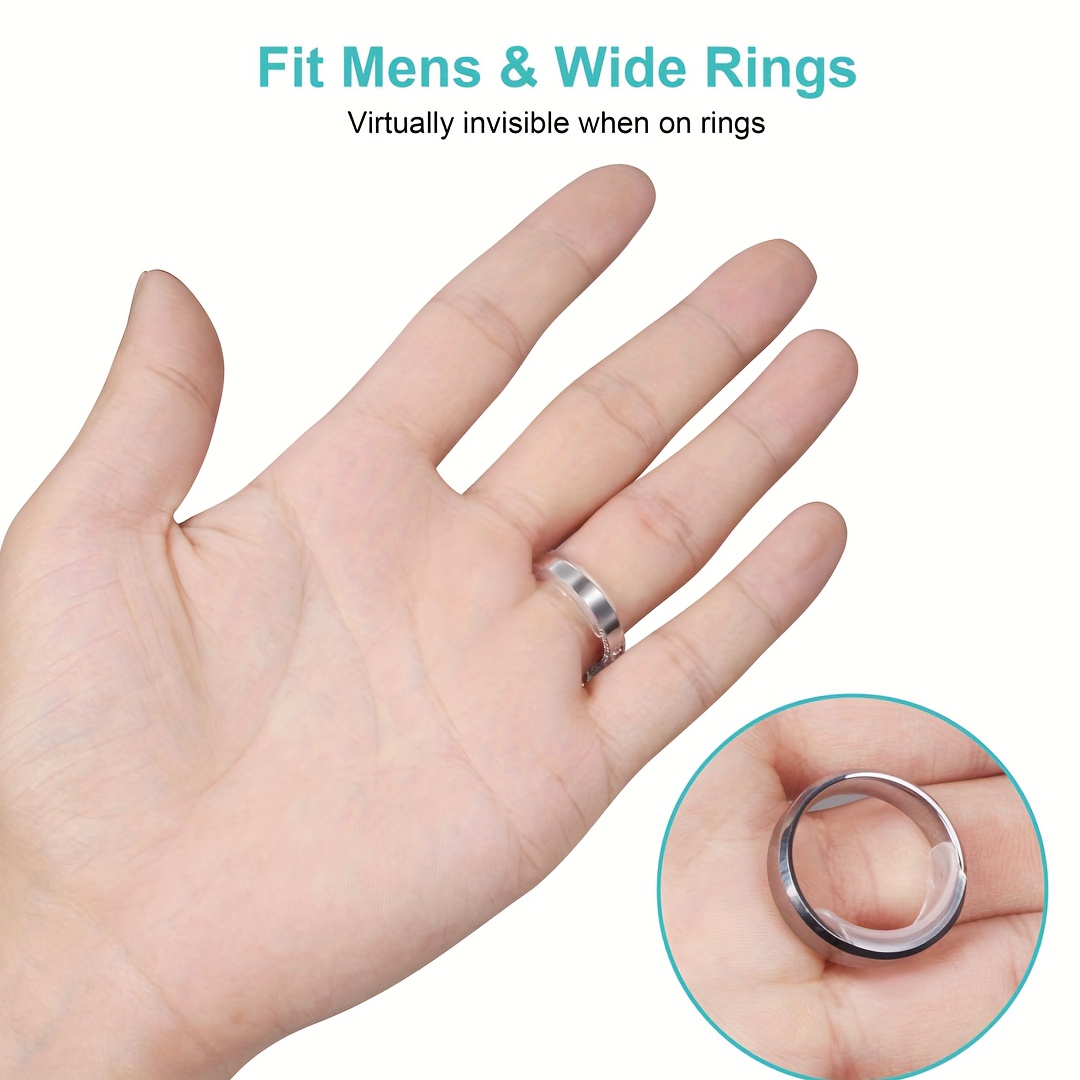 Ring Size Adjuster Loose Rings  Silicone Loose Rings Reducer - 8 Silicone  Ring X7ya - Aliexpress
