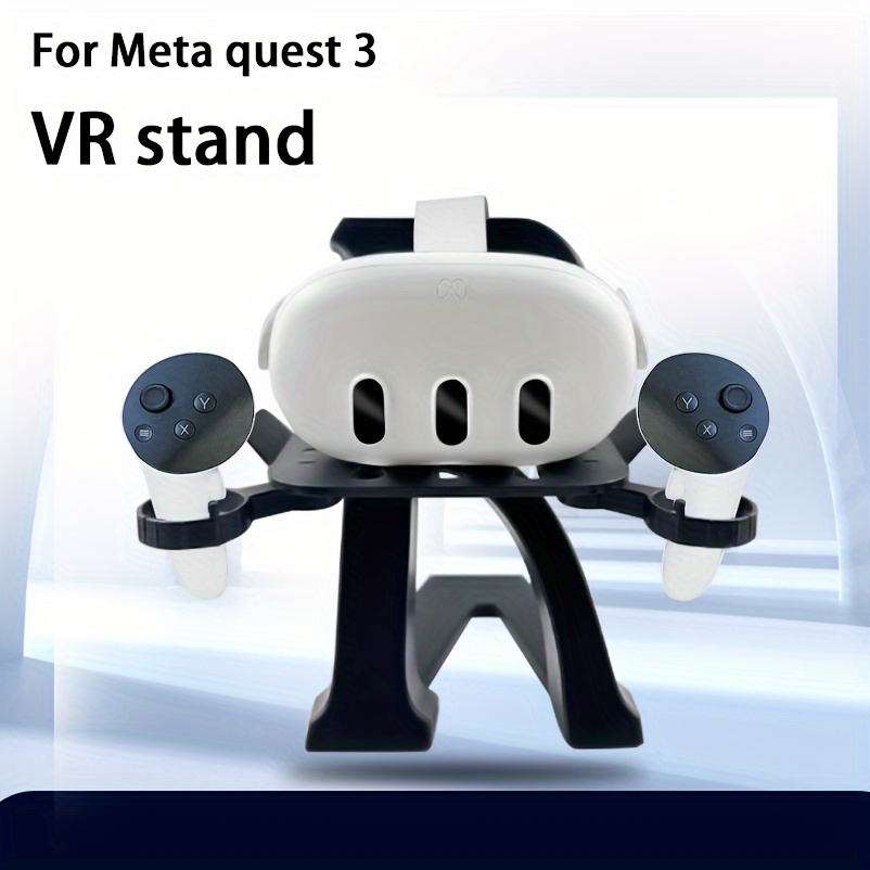 Soporte de almacenamiento para montaje en pared, soporte para gafas VR para Meta  Quest 3/Oculus Quest 2