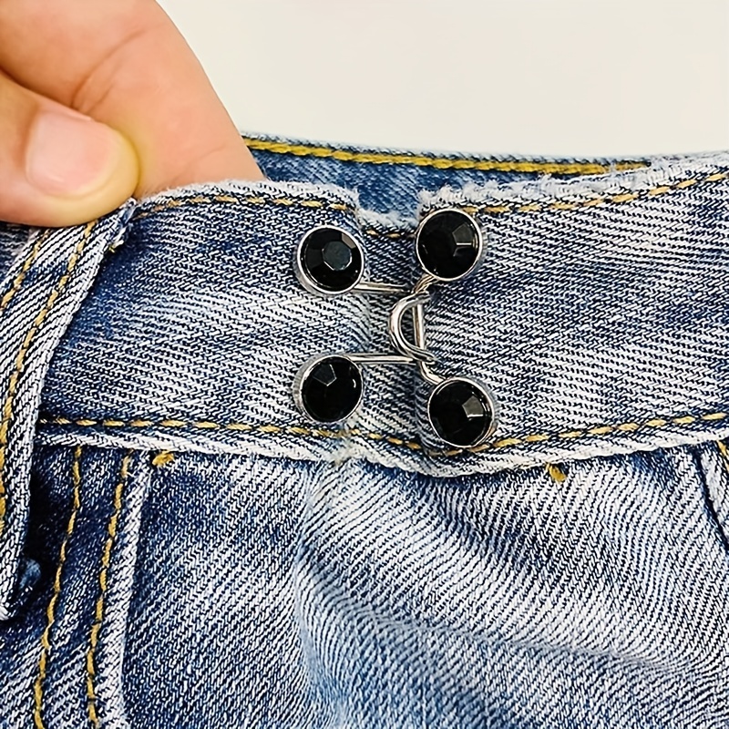 Convenient Pant Button Pant Waist Tightener Adjustable Jean - Temu