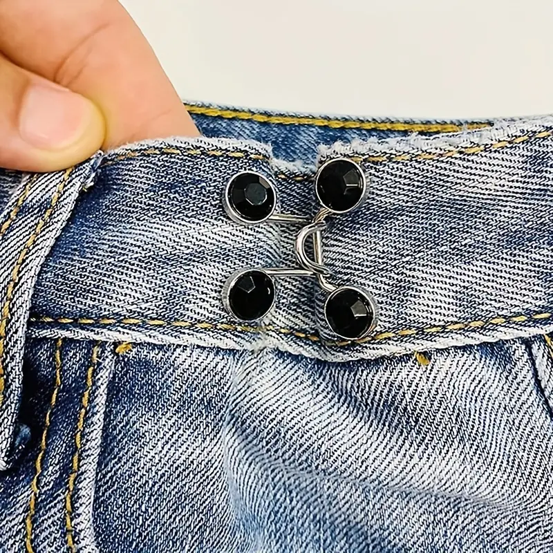 Pant Waist Tightener Jeans Buttons For Loose Jeans Pants - Temu Japan