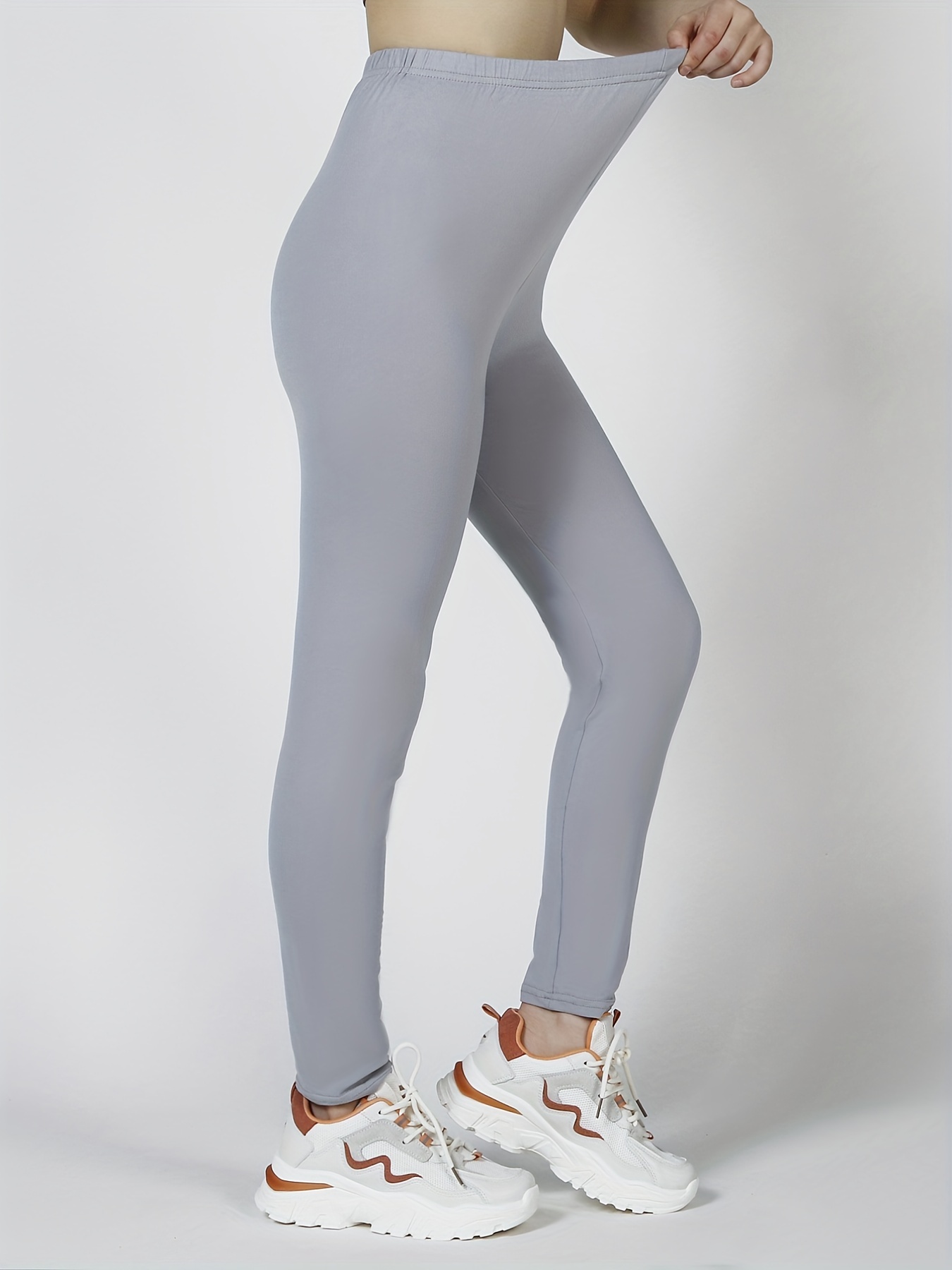 Stylish Nike Light Grey Leggings - Size Small