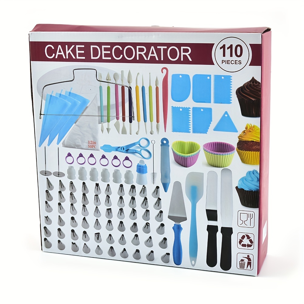 Cake Decorating Tool Kit, For Diy Cake Making, Cookie Making, Baking Tools,  Kitchen Accessories - Temu