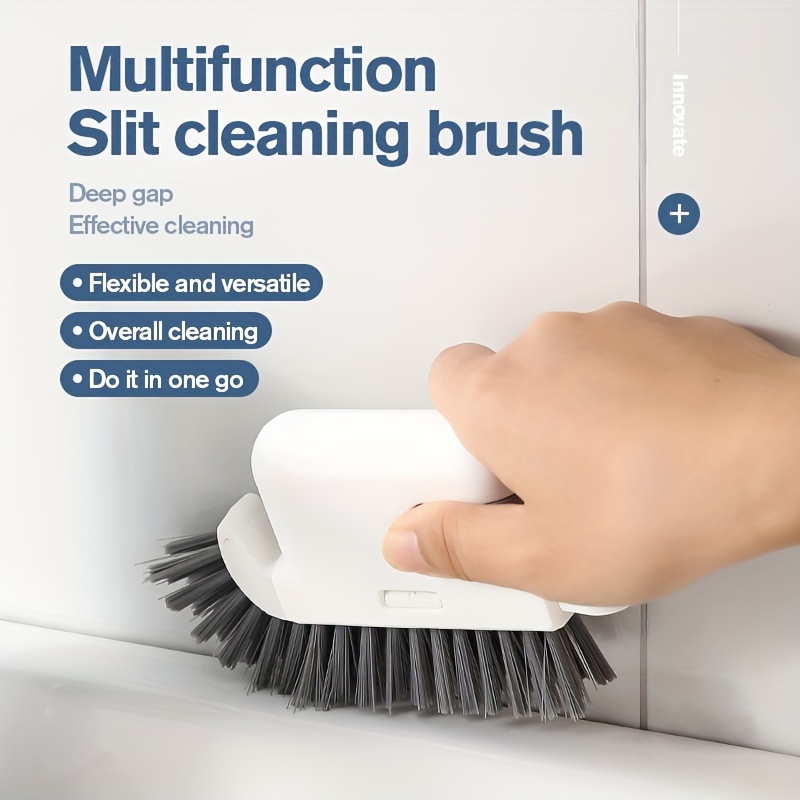 Bathroom Crevice Gaps Cleaning Brush, Grout Cleaner Scrub Brush Deep Tile  Joints, Dead Corners Multi-Functional Brushes for Window, Sliding Doors