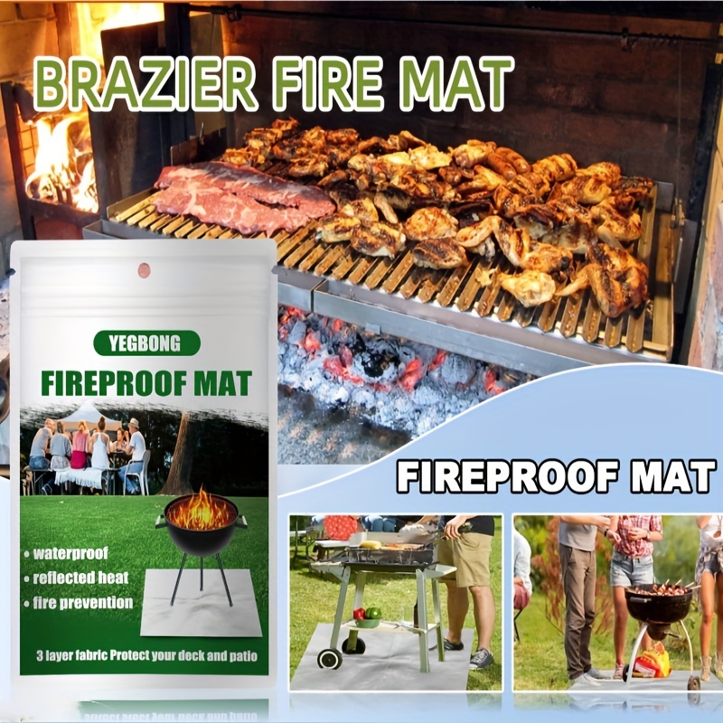 Fireproof Mat Fireproof Cloth High Temperature Resistant - Temu